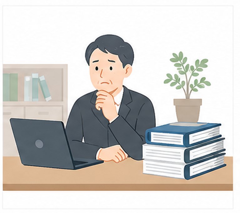 向いていない人の要点を図解したイラスト
