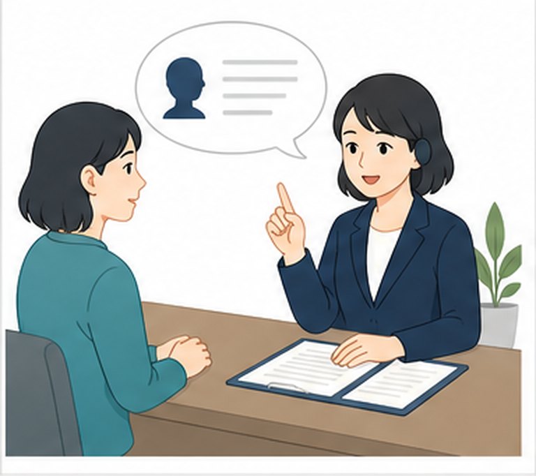 よくある質問の要点を図解したイラスト